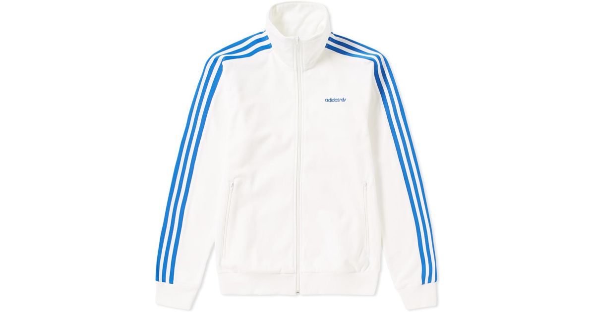 adidas originals beckenbauer track top white