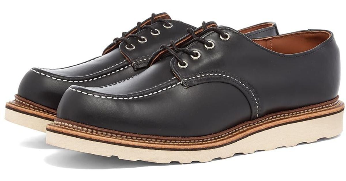 Red Wing 8106 Heritage Work Classic Oxford in Black for Men | Lyst UK