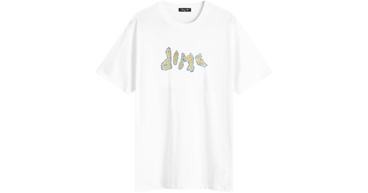 ★Dime★DIME Topo T-Shirt/ UNISEX Dime Topo T-Shirt in White for Men | Lyst