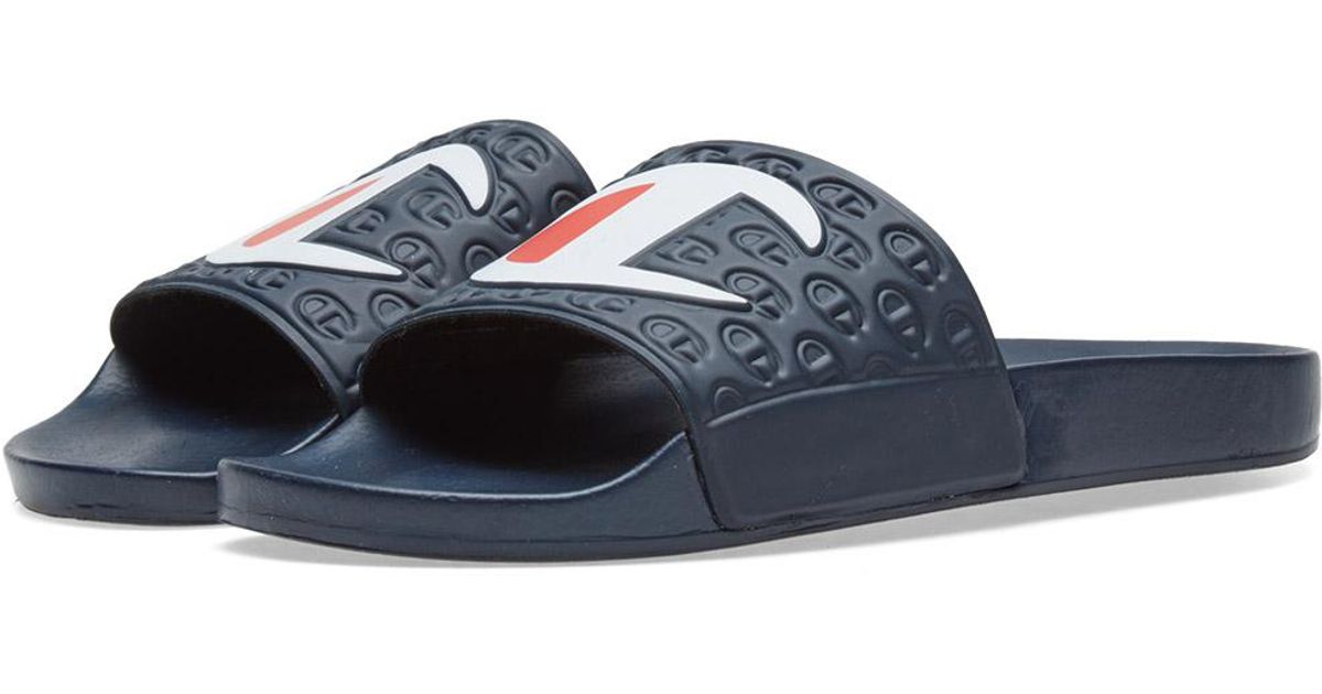 champion logo slides