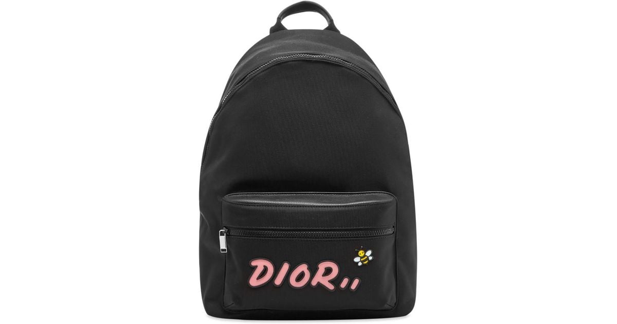 dior x kaws backpack