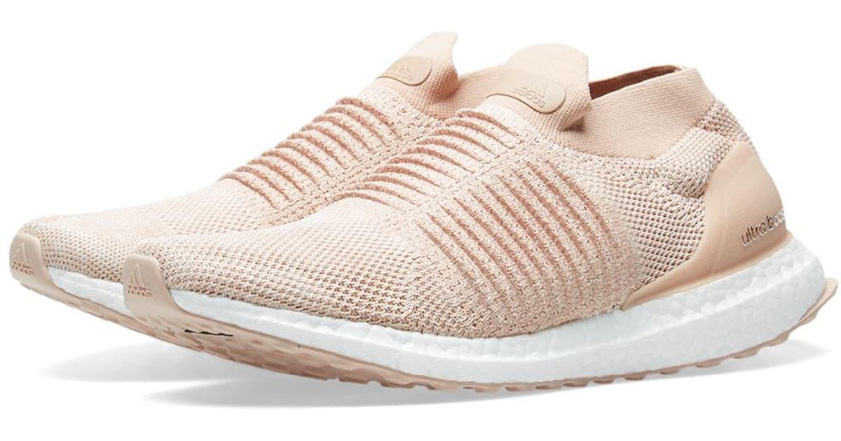 adidas ultra boost laceless pink