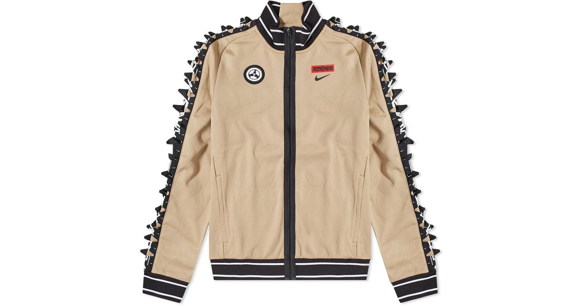 Nike Synthetic X Acronym Knit Jacket in Khaki/Black (Natural) for Men - Lyst