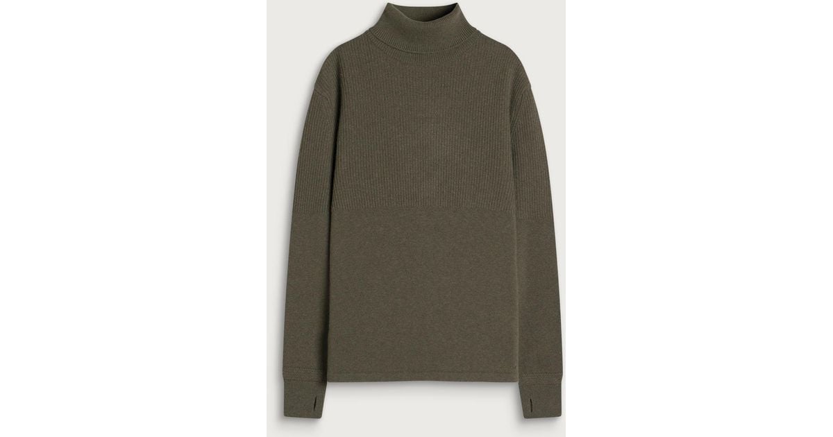 Precision Recall Visualize Barbour X Norbit Funnel Neck Jumper in Green for Men | Lyst UK
