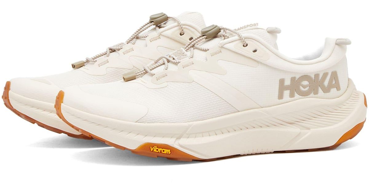 Hoka One One W Transport Sneakers in White | Lyst