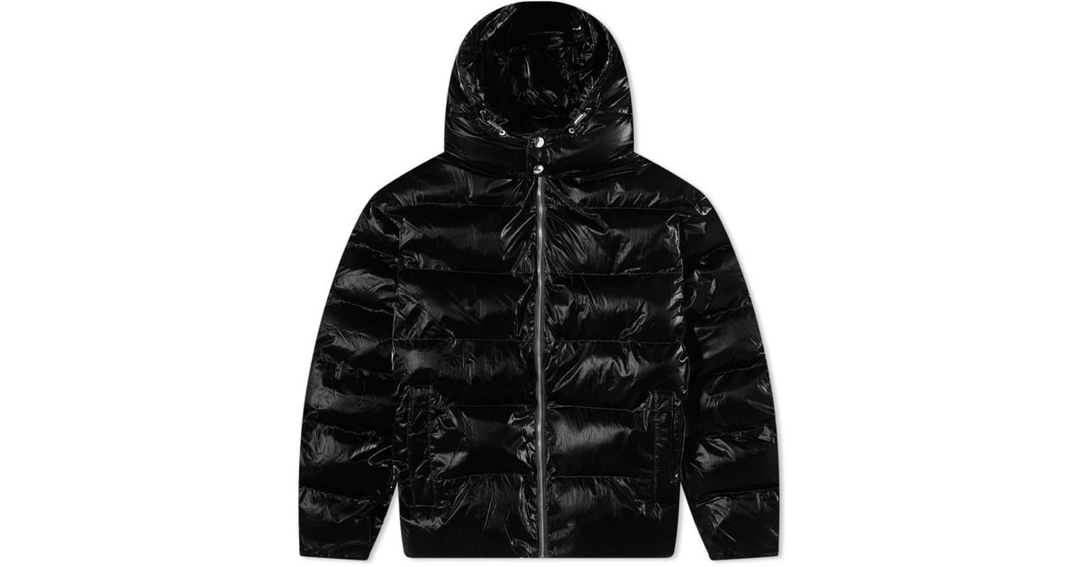 1017 ALYX 9SM End. X 'neon' Nightrider Puffer Jacket in Black for