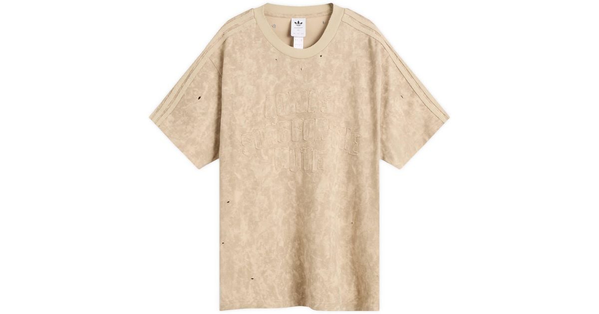 T Nature Sign adidas X Sftm Adi006 T-Shirt in Natural for Men | Lyst