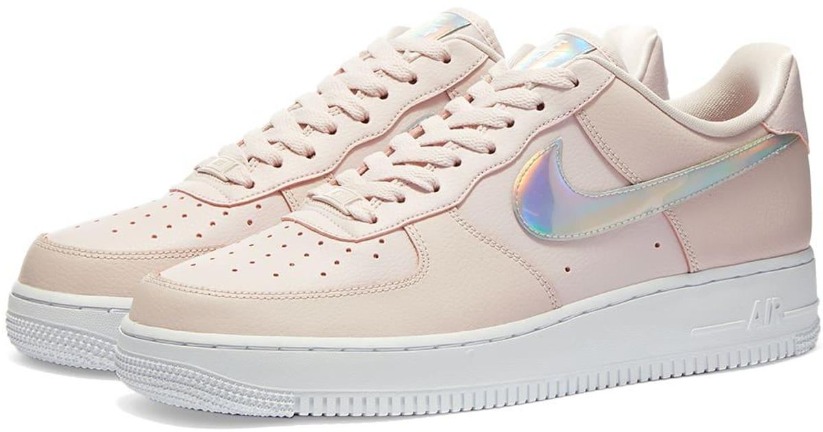 nike air force 1 07 metallic swoosh w