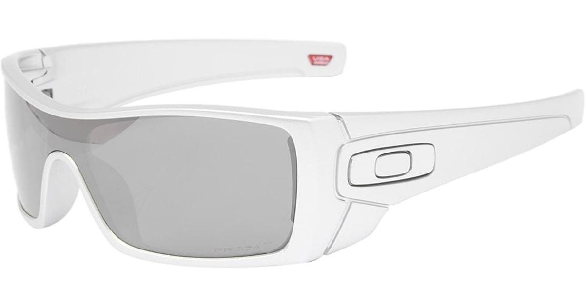 Oakley Batwolf Sunglasses in White for Men | Lyst