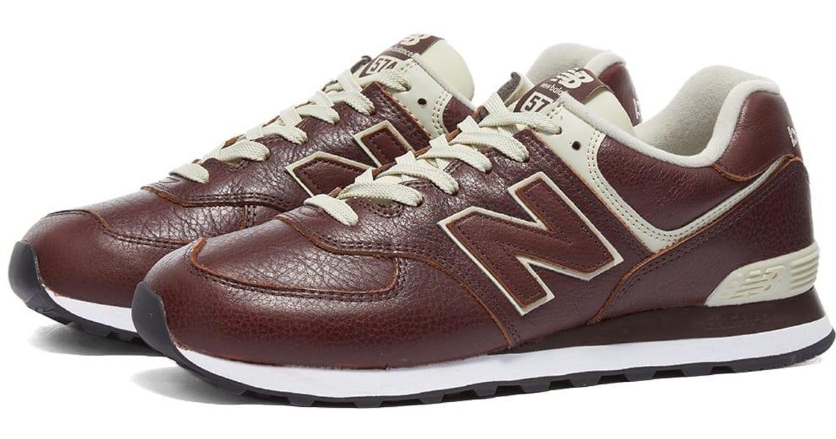 New Balance Ml574lpb Sneakers in Brown for Men | Lyst Australia