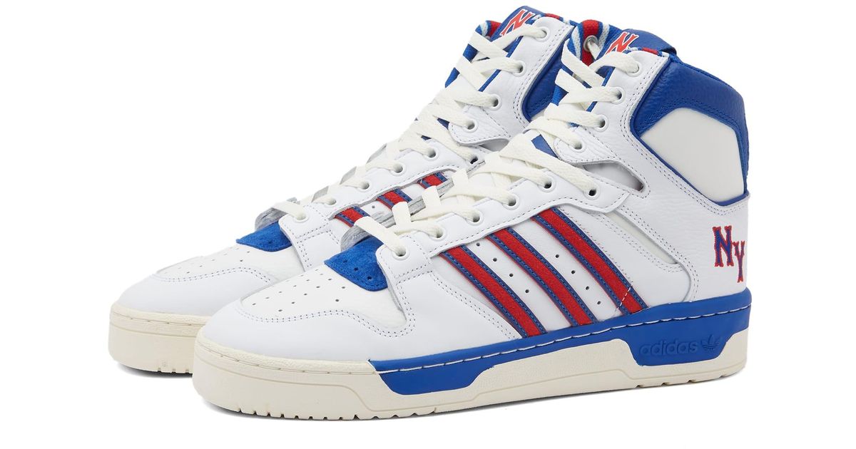 adidas Conductor Hi-top 'ny Rangers' Sneakers in Blue for Men | Lyst