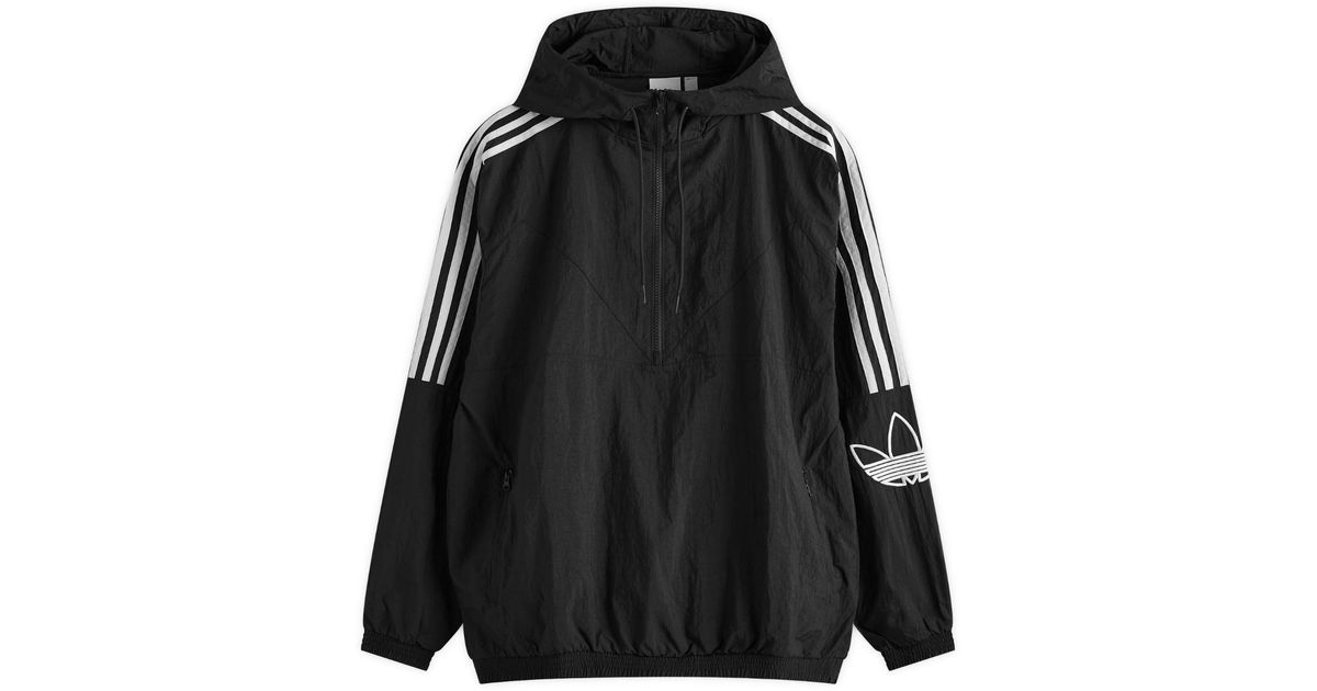 adidas Skate Classic Anorak Jacket in Black for Men Lyst Australia