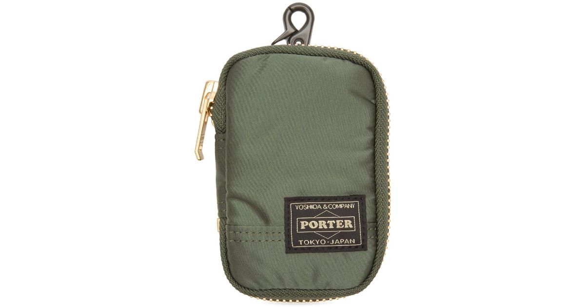Porter-Yoshida and Co Durable Nylon Tanker Key Case in Green | Lyst