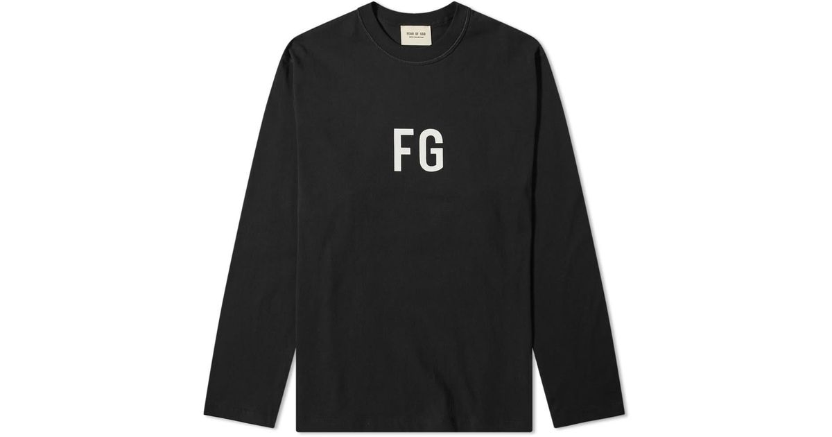fear of god all star long sleeve