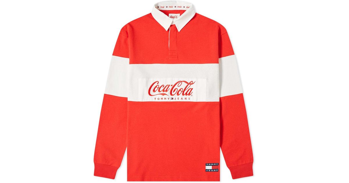 tommy hilfiger coca cola rugby