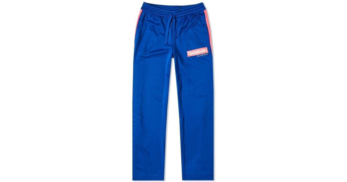 reebok popper trousers