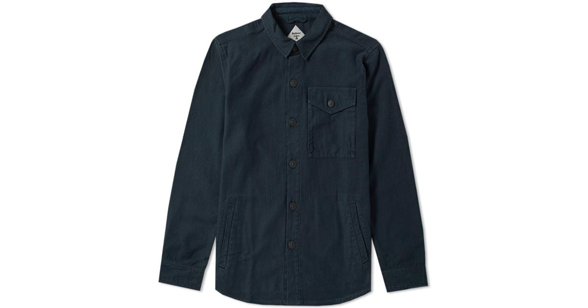 barbour wyke overshirt
