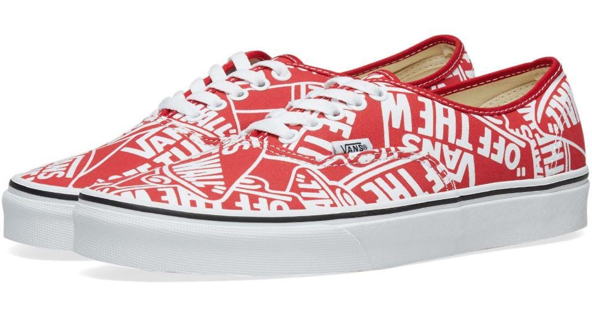 Vans Canvas Authentic All Over Print 