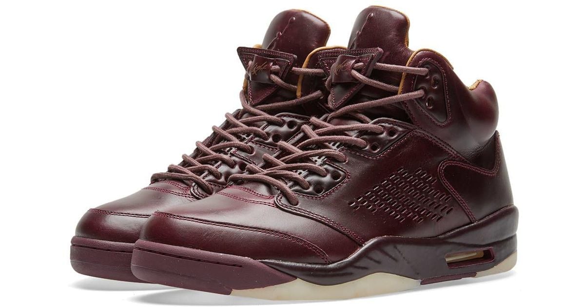 Nike Air Jordan 5 Retro Premium Shoe in Purple for Men | Lyst