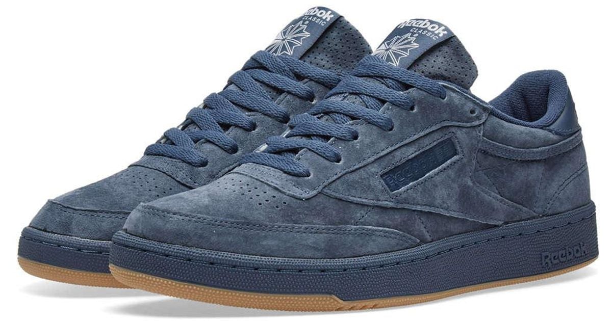 Reebok Leather Club C 85 Sg in Blue for 