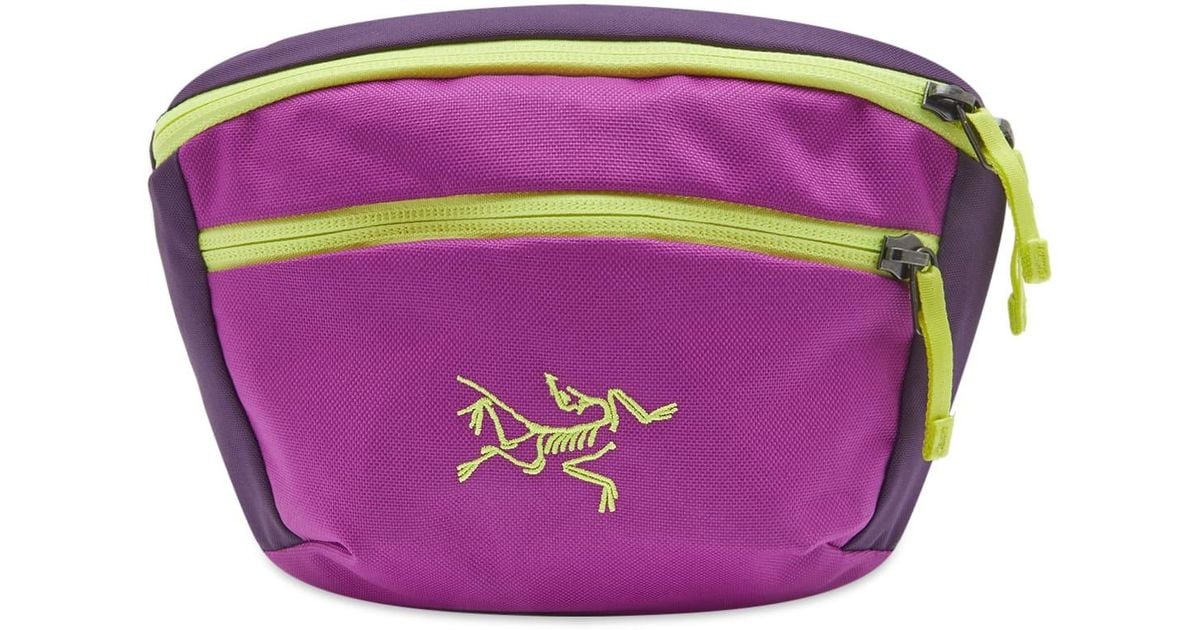 Arc'teryx Mantis 1 Small Waist Pack in Purple for Men | Lyst