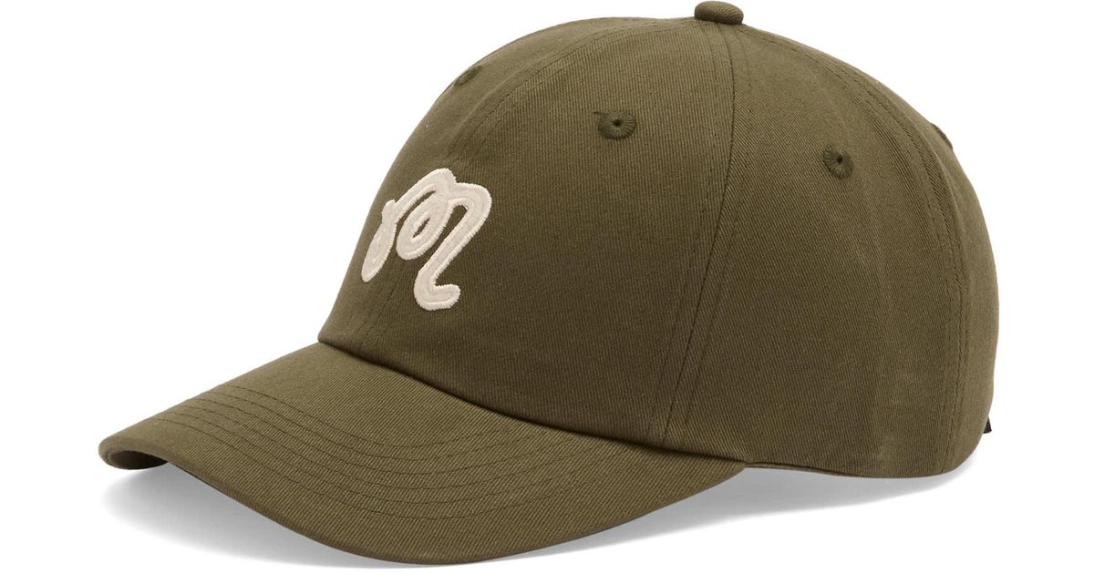 【完売品】malbon Washed Applique Hat olive ◇MALBON GOLF◇Washed Applique Hat◇韓国