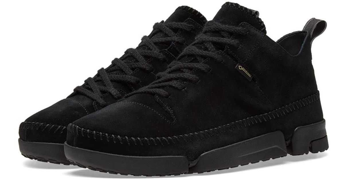 clarks trigenic gore tex black