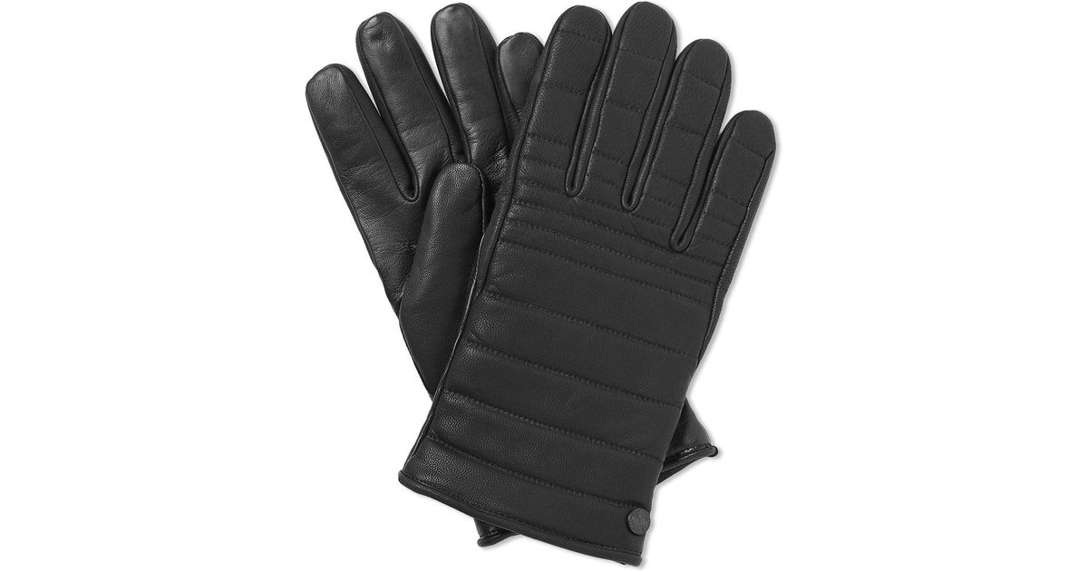 canada goose leather gloves