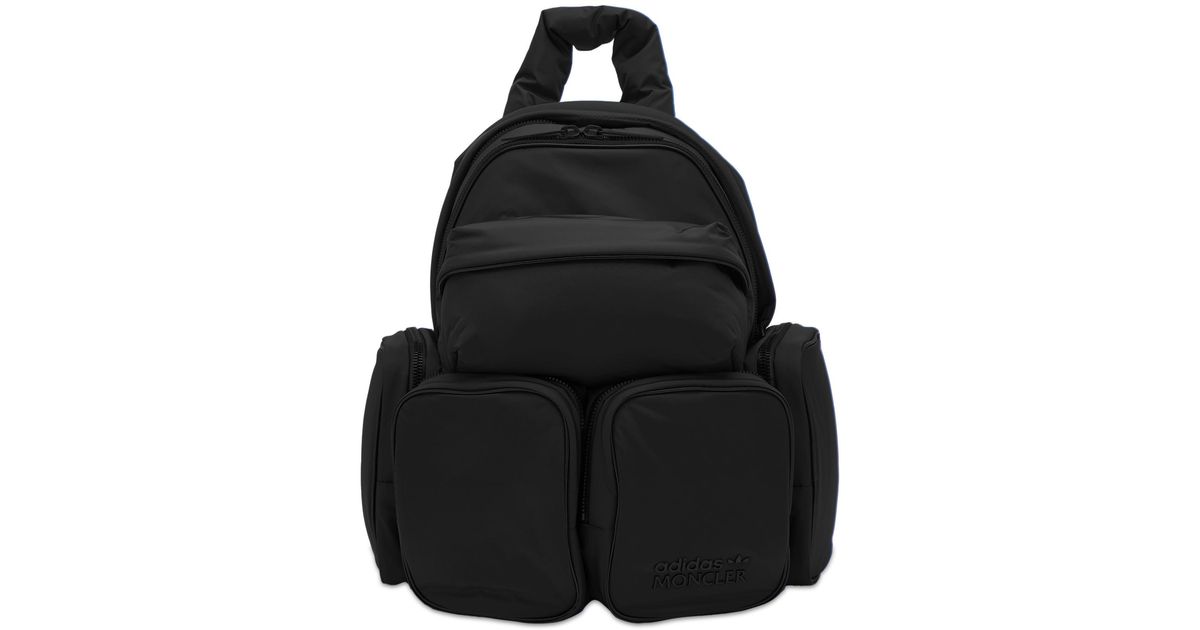 Moncler X Adidas Originals Small Backpack in Black | Lyst Australia