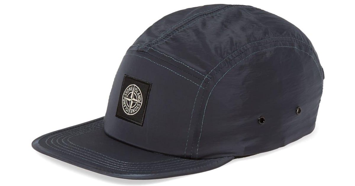 stone island nylon 5 panel cap