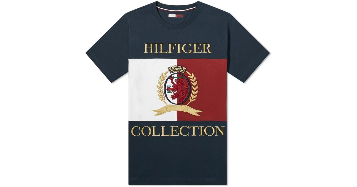 tommy hilfiger crest flag tee