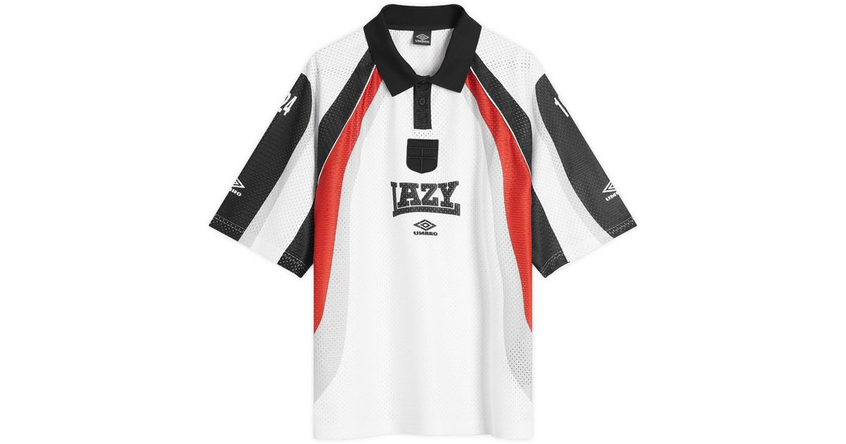 ★UMBRO★ UMBRO X SLAM JAM 9798 Lazy Polo Shirt WhiteUQ111CT 29376133_58384575_600.jpg