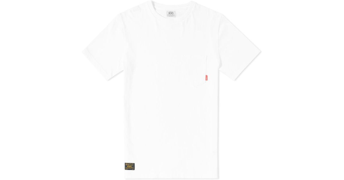 white blank tee