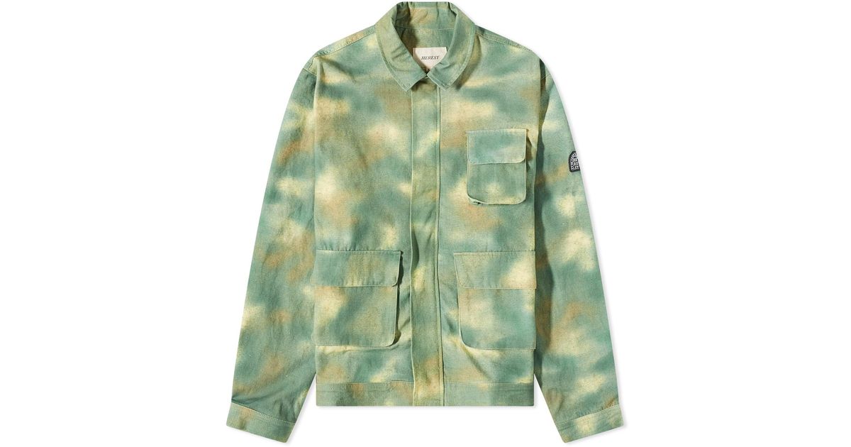 Heresy Brush Jacket in Green for Men Lyst