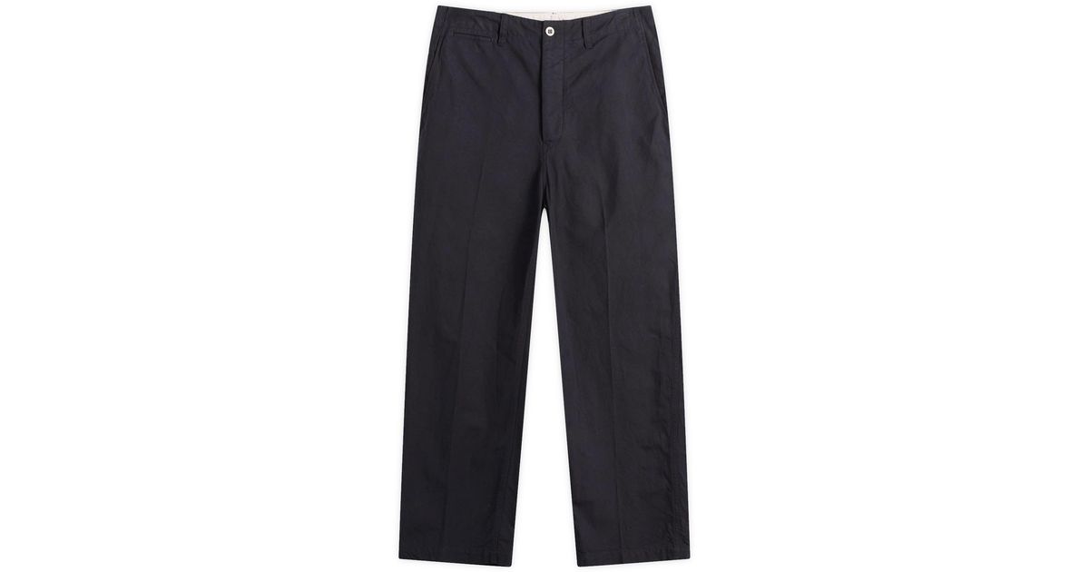 Visvim Broader Chino in Blue for Men | Lyst