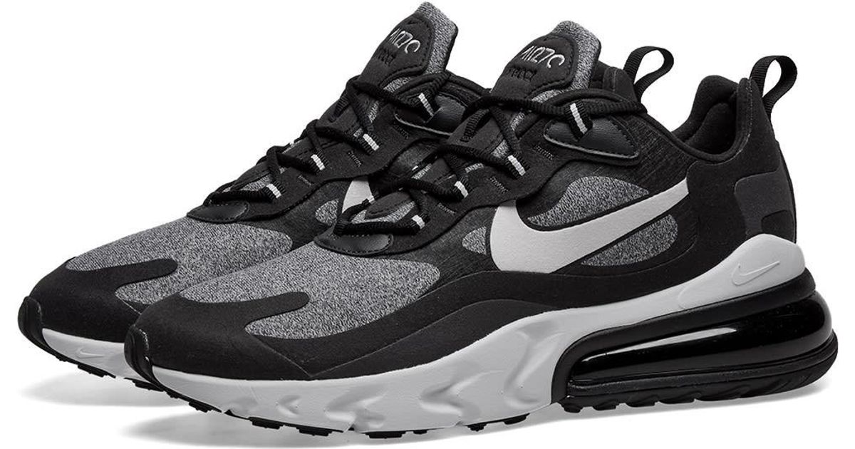 air max 270 react black mens