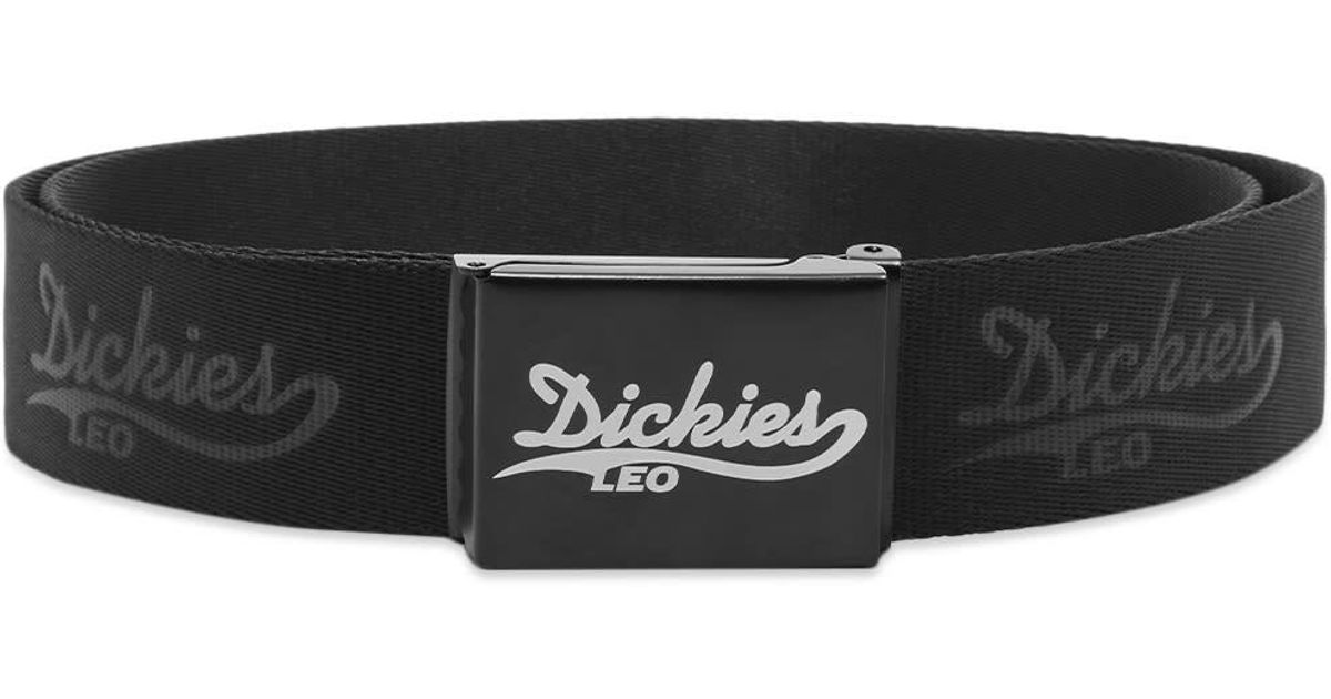 Dickies Synthetic Leo X Belt in Black Lyst