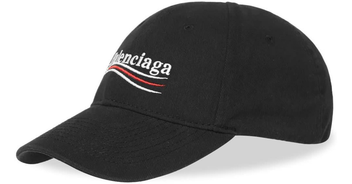 balenciaga wave logo cap