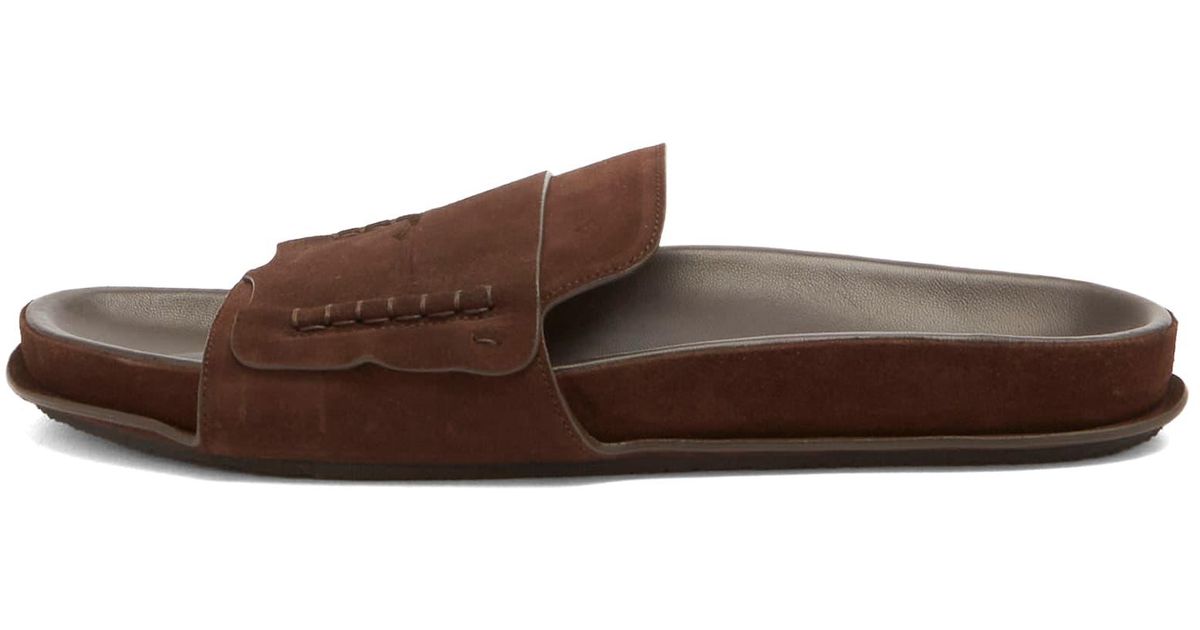 Jacquemus Les Sandales Mocassin in Brown for Men | Lyst