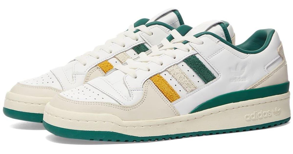 adidas Leather End. X Forum Advance 'varsity' Sneakers in White for Men | Lyst Australia