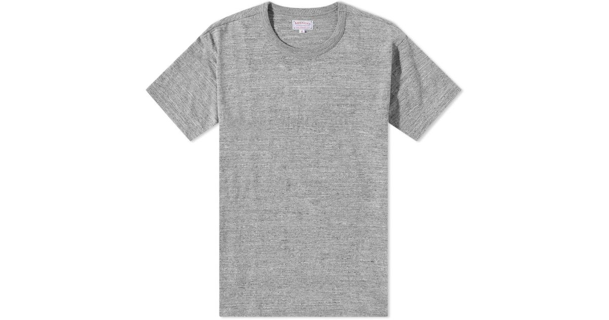 The Real McCoys Cotton The Real Mccoys Joe Mccoy Loopwheel Athletic T