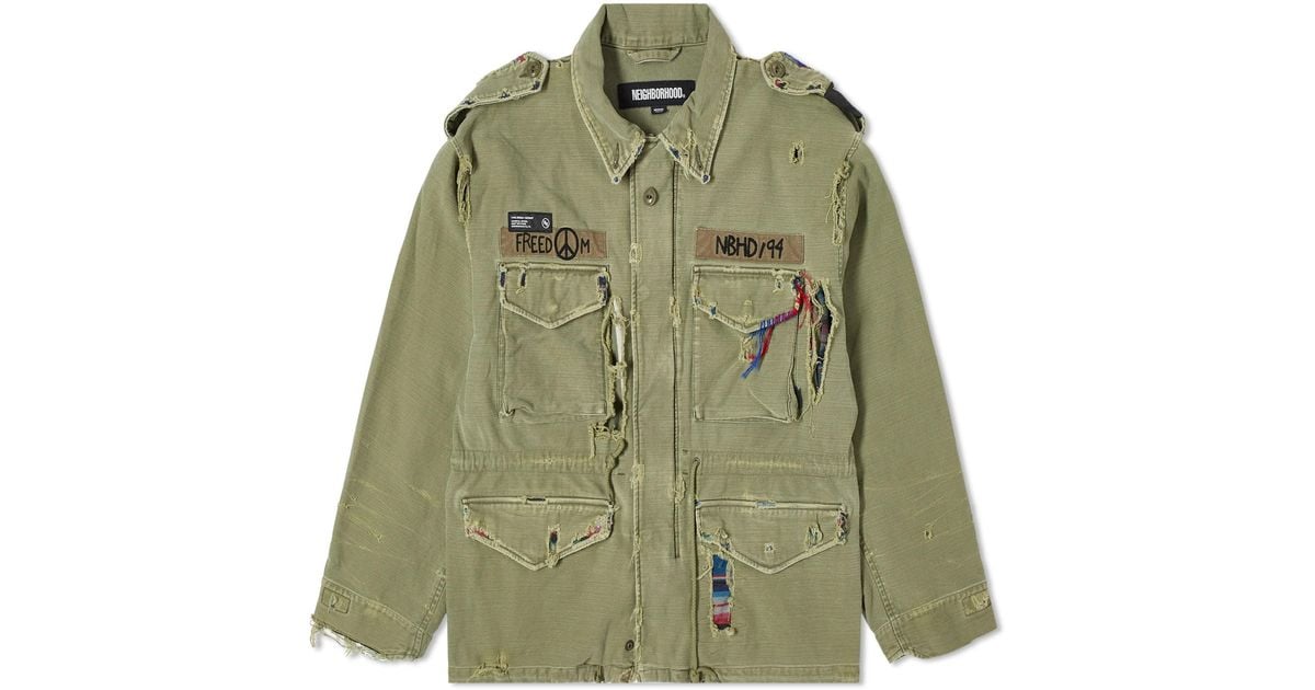 NEIGHBORHOOD - SAVAGE M-51 JACKET | HBX - Globally Curated