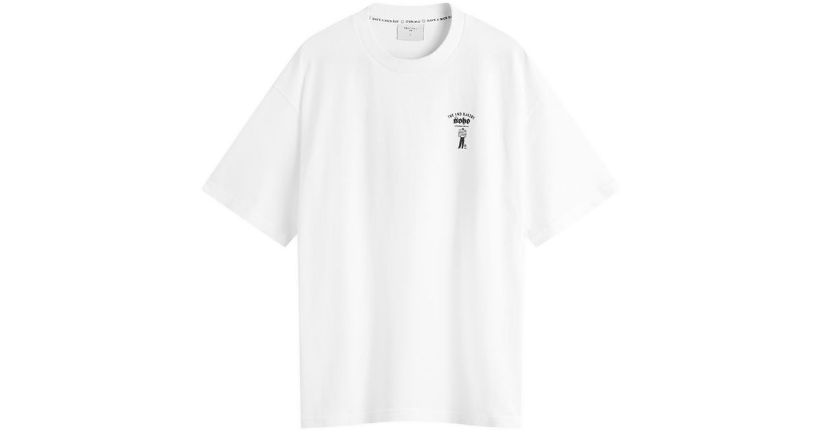 Percival Patisserie T-Shirt in White for Men | Lyst