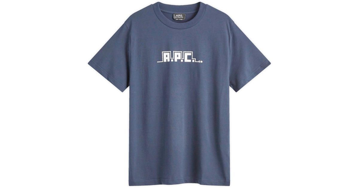 【送料&関税込】A.P.C. lunar New Year Snake T-shirt A.P.C. Men's Lunar New Year Snake T-Shirt in White A.P.C.