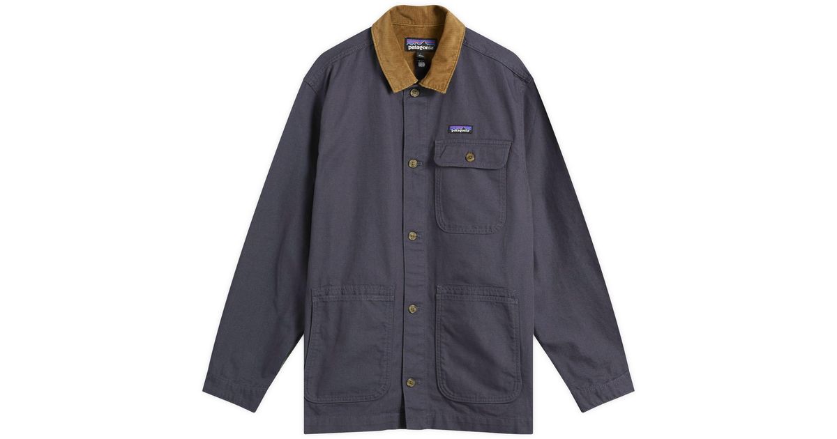 Patagonia Point Reyes Canvas Jacket in Blue for Men | Lyst