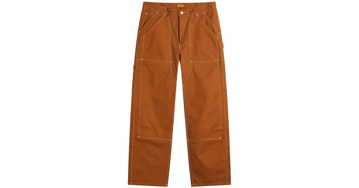 Human Made Duck Work Pants in Brown for Men | Lyst Canada