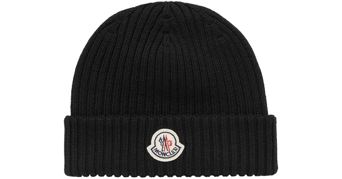 Moncler Berretto Folded Brim Wool 