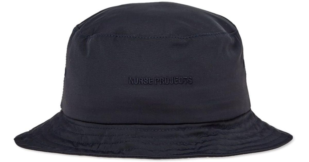 norse projects nylon oxford bucket hat