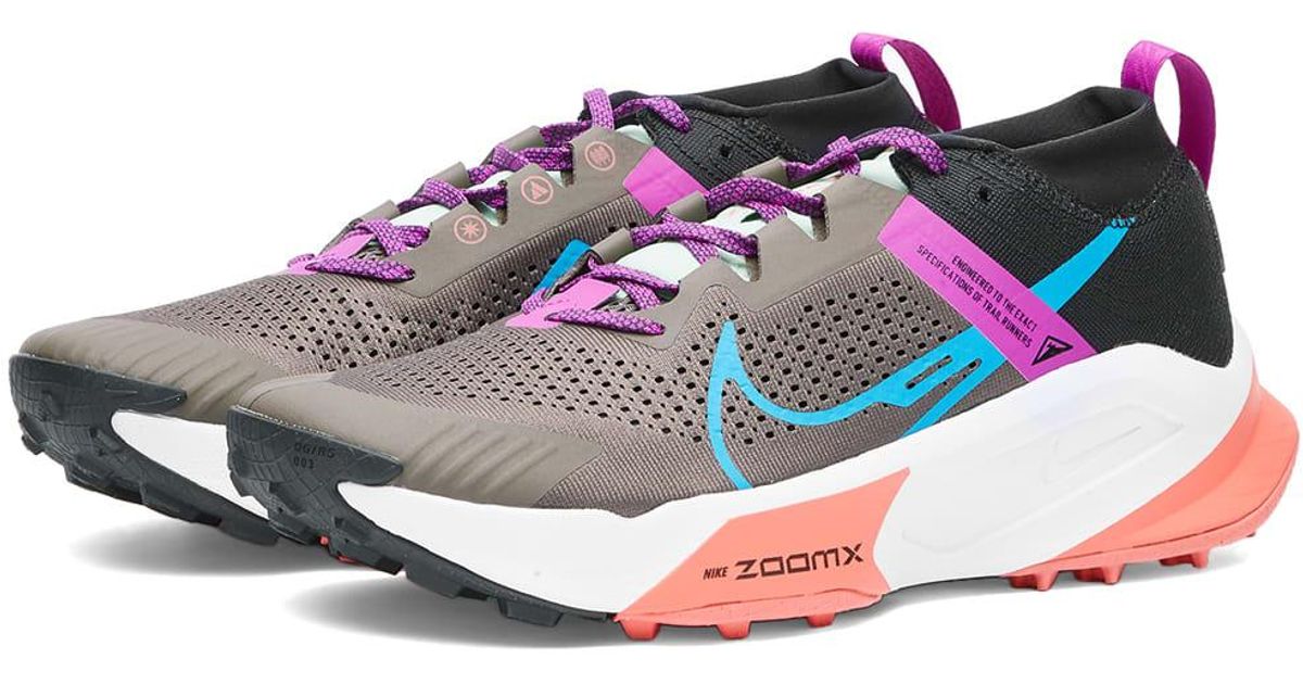Nike Zoomx Zegama Trail Sneakers in Blue for Men Lyst Australia