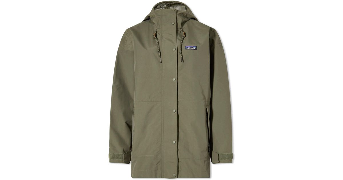 Patagonia Outdoor Everyday Rain Jacket Basin in Green Lyst UK